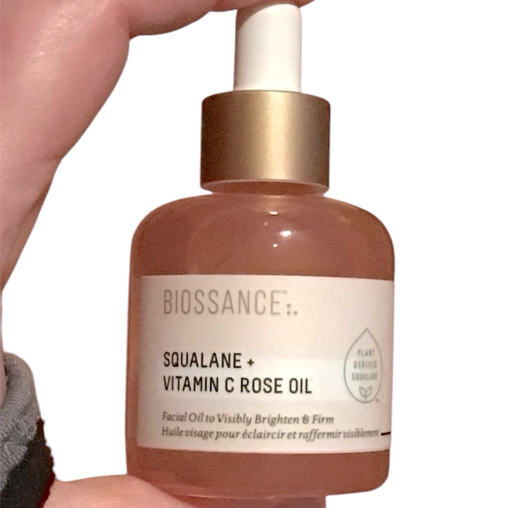 Biossance Squalane + Vitamin C Rose Oil